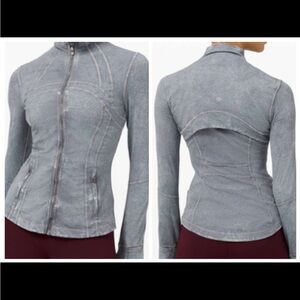 Lululemon Define Jacket *Ice Dye Ice Wash Asphalt Grey in EUC.